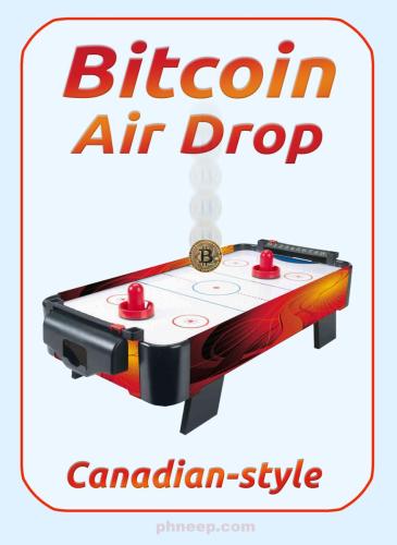 Air-Drop-Bitcoin-Canadian-Style