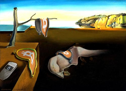 Melting-Bitcoin_Dali